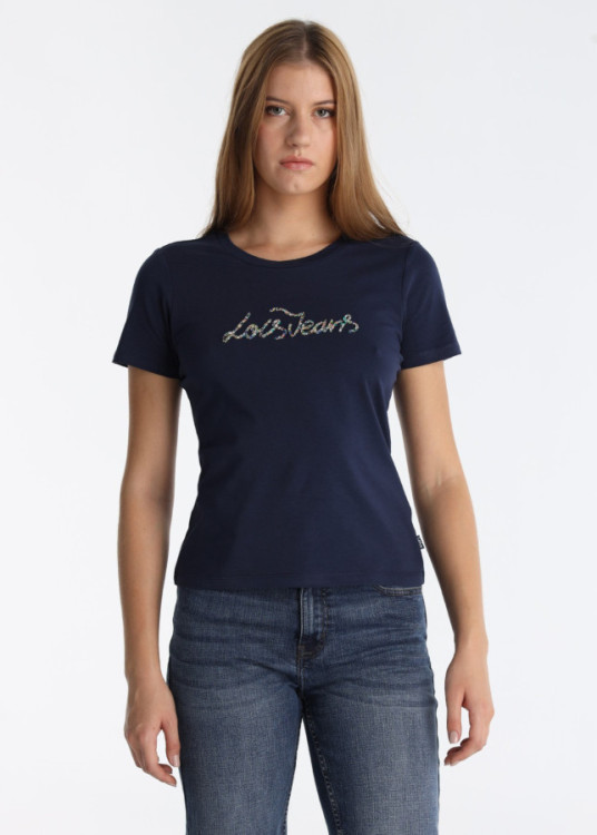 Camiseta Manga Corta azul