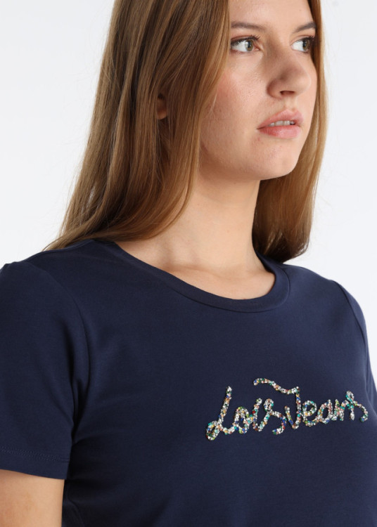 Camiseta Manga Corta azul