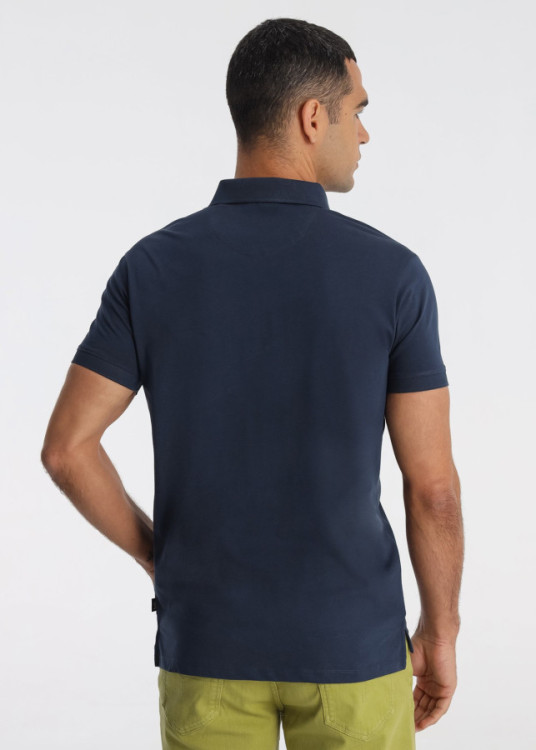 Polo Manga Corta básico azul marino