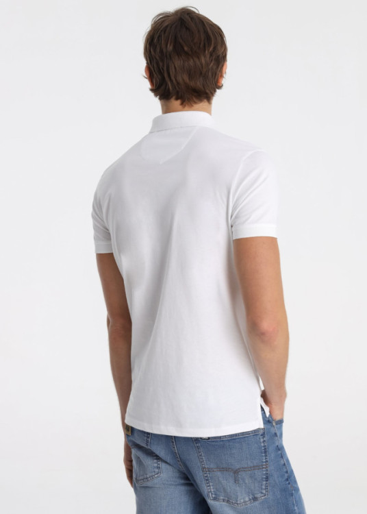 Polo Manga Corta básico blanco