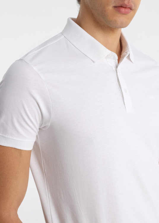 Polo Manga Corta básico blanco