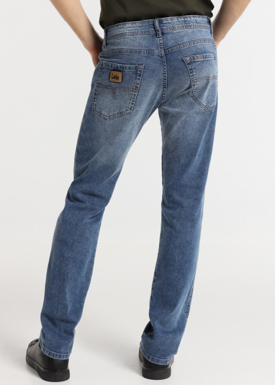 Vaqueros Regular Fit Tiro Medio MARVIN KATERIN azul