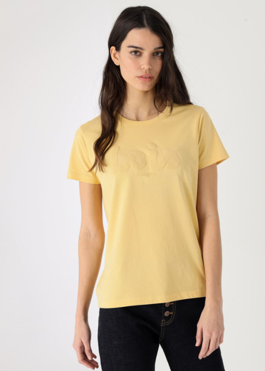 Camiseta Básica Manga Corta Logo Puff Print