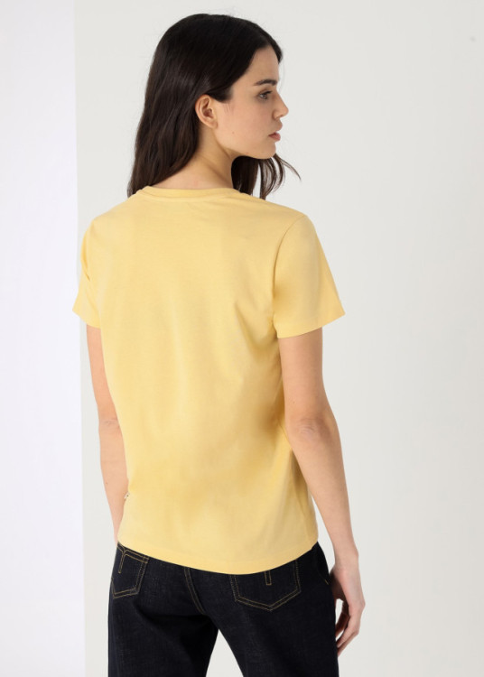 Camiseta Básica Manga Corta Logo Puff Print