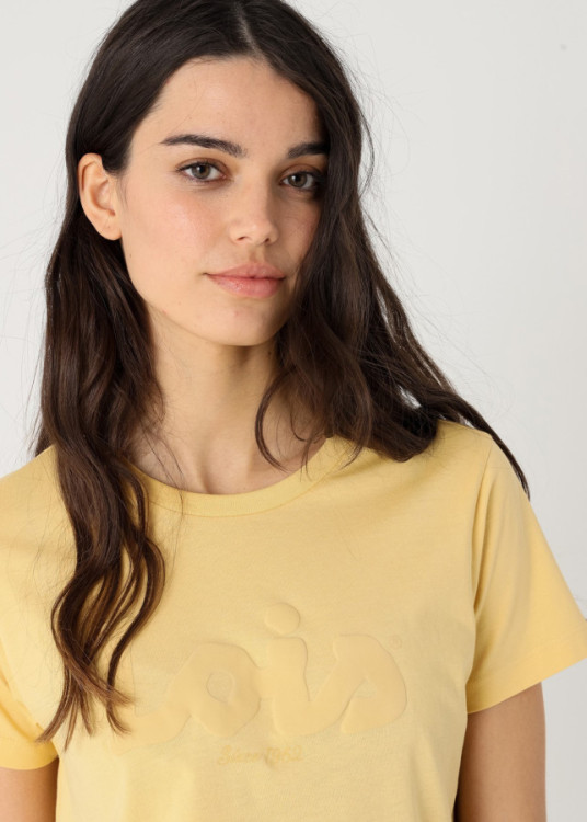 Camiseta Básica Manga Corta Logo Puff Print