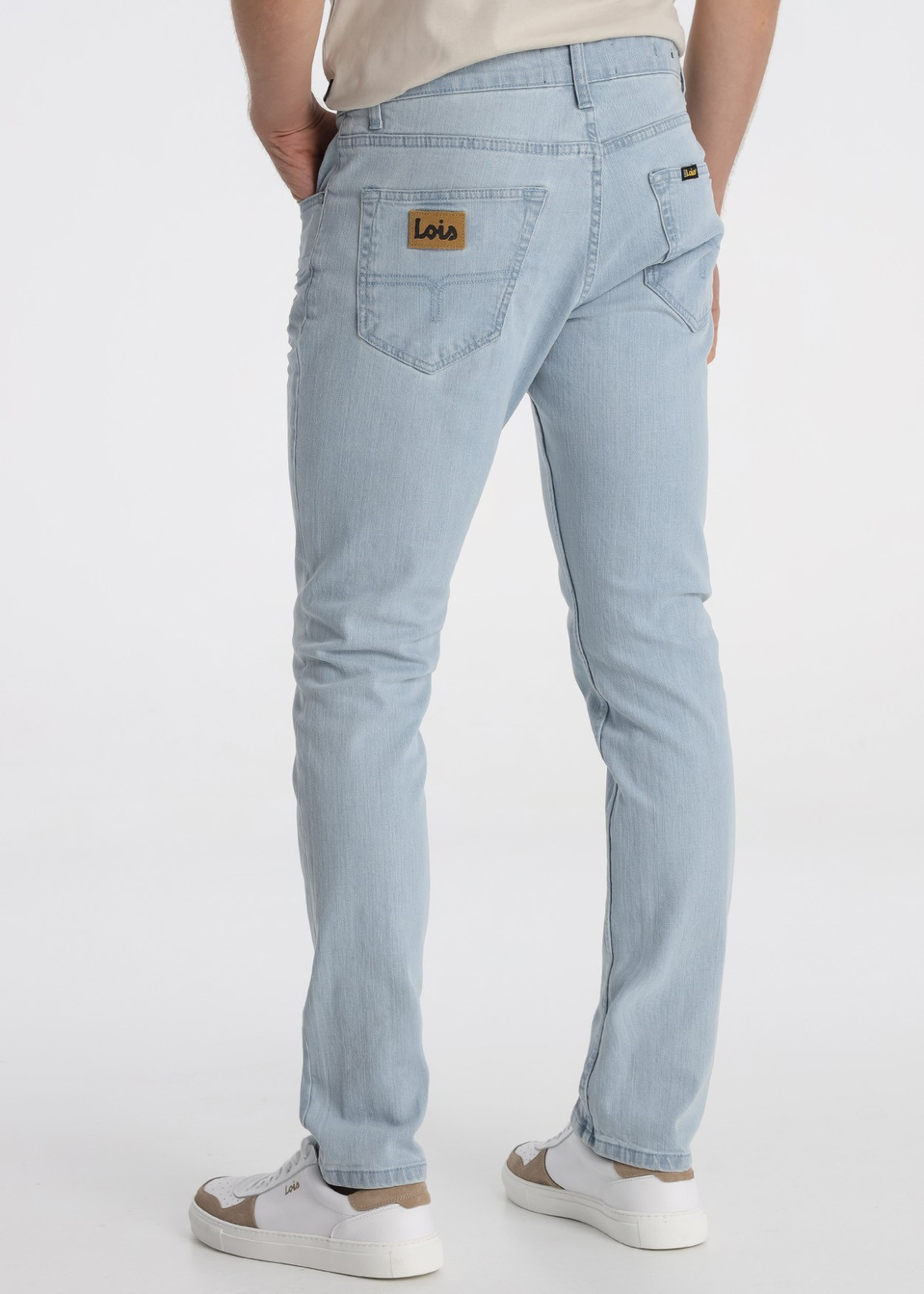 Vaqueros Premium Slim Fit Tiro Medio azules FORD BROWN