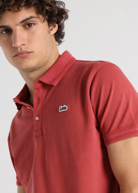 Polo Básico Manga Corta Logo FILIP GREY