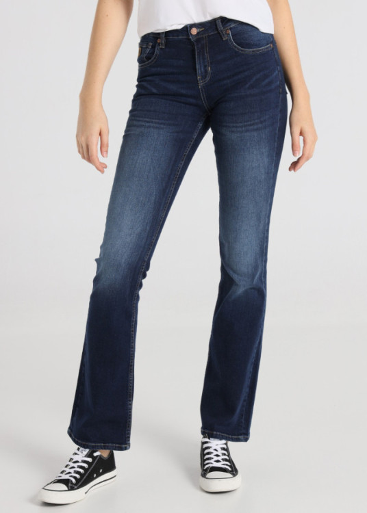 Jeans Boot Cut Fit Tiro Corto DIZZY LUCA