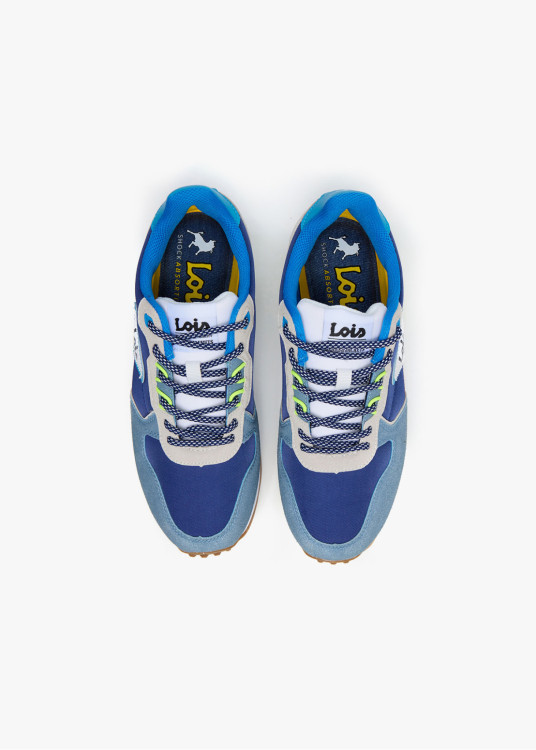 Sneakers casual Tipo Running azul