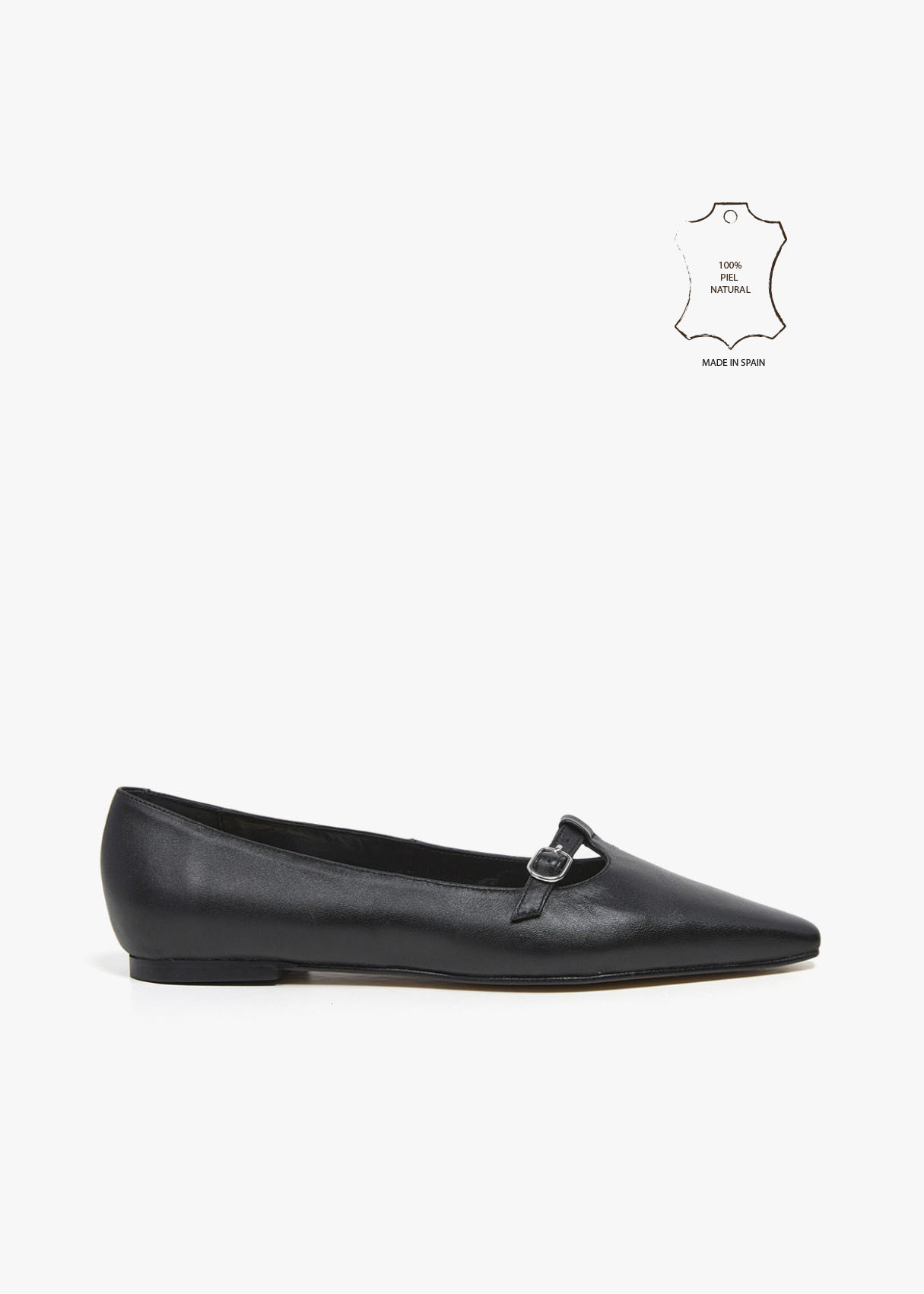 Bailarinas Planas De Piel negra
