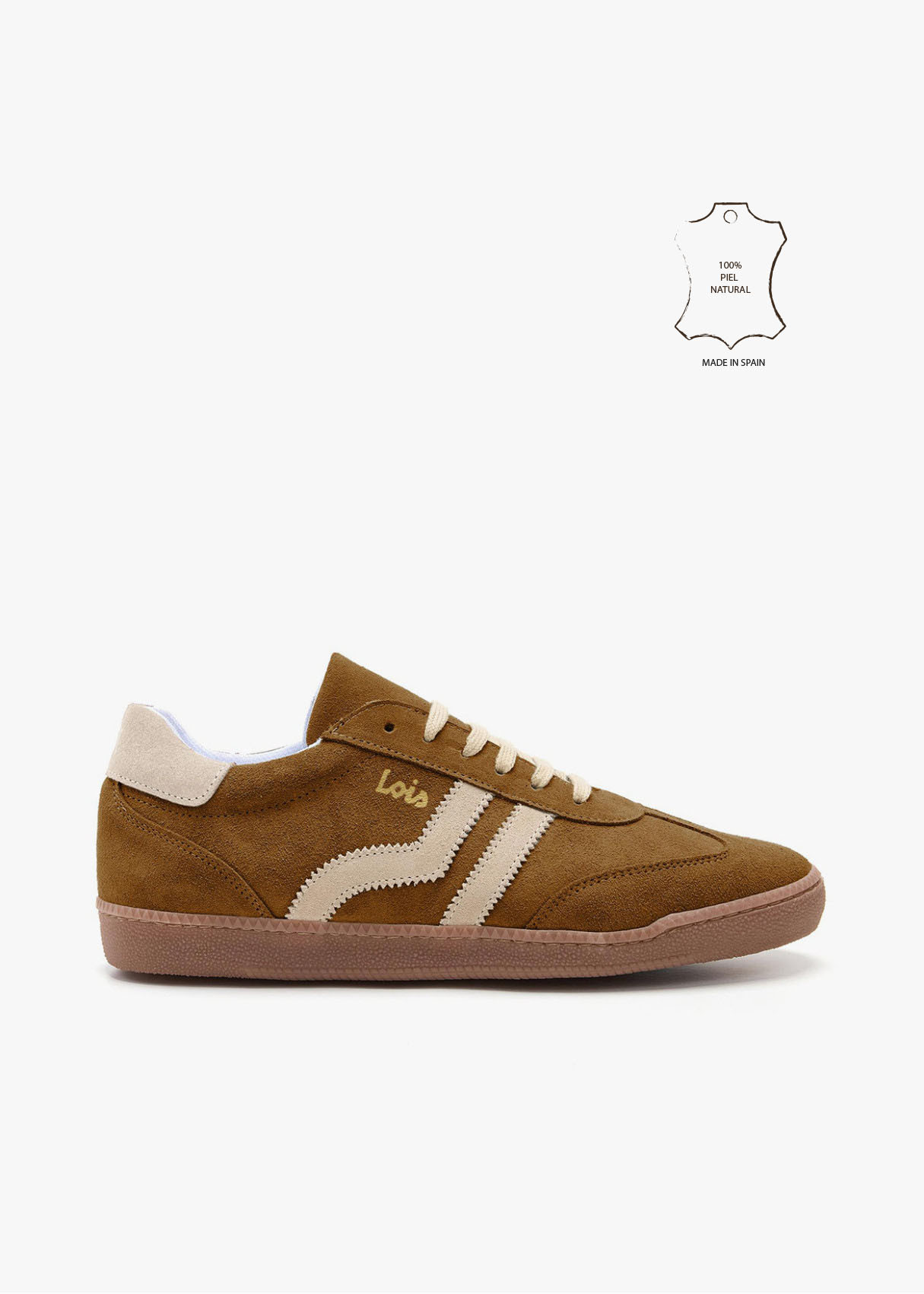 Bambas de piel urbana vintage marrón