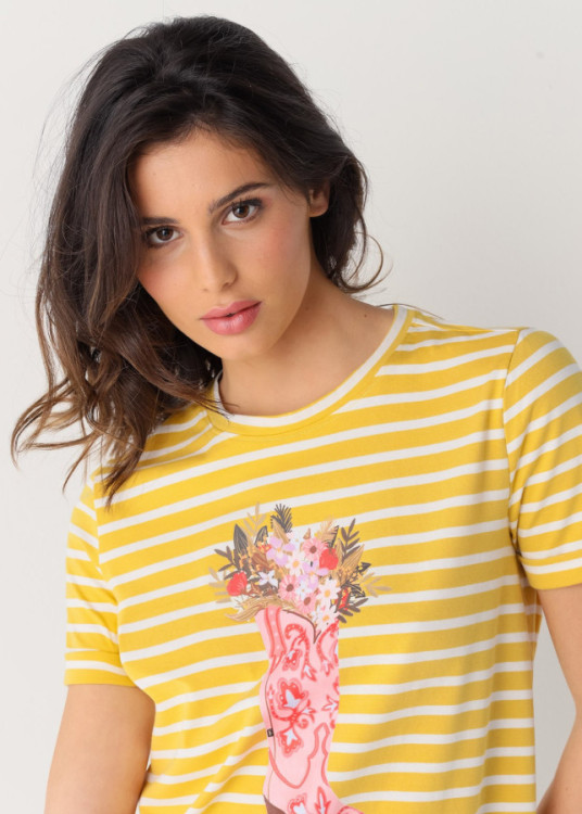 Camiseta De Manga Corta