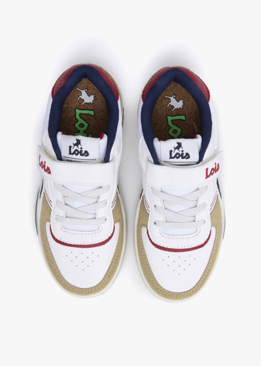 Bambas Freestyle velcro blanca
