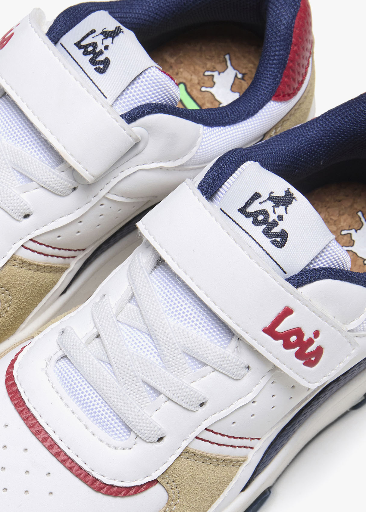 Bambas Freestyle velcro blanca