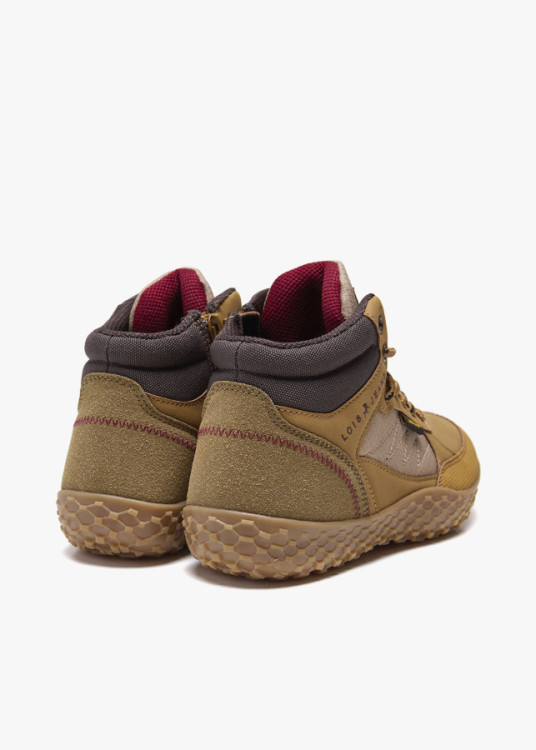 Bota Bare-steps Casual acolchada marrón