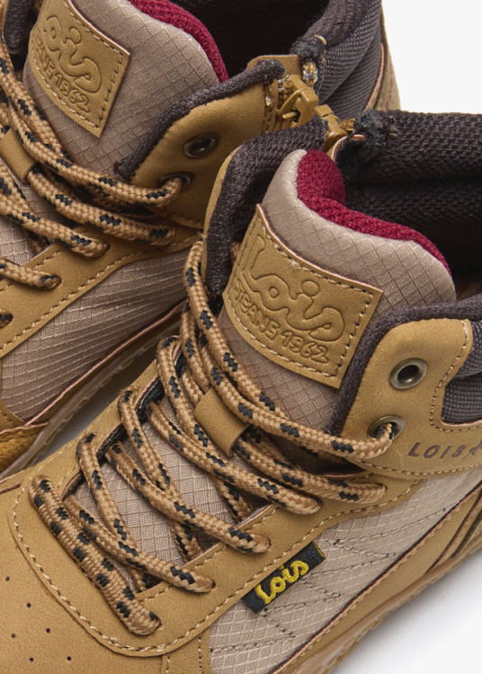 Bota Bare-steps Casual acolchada marrón