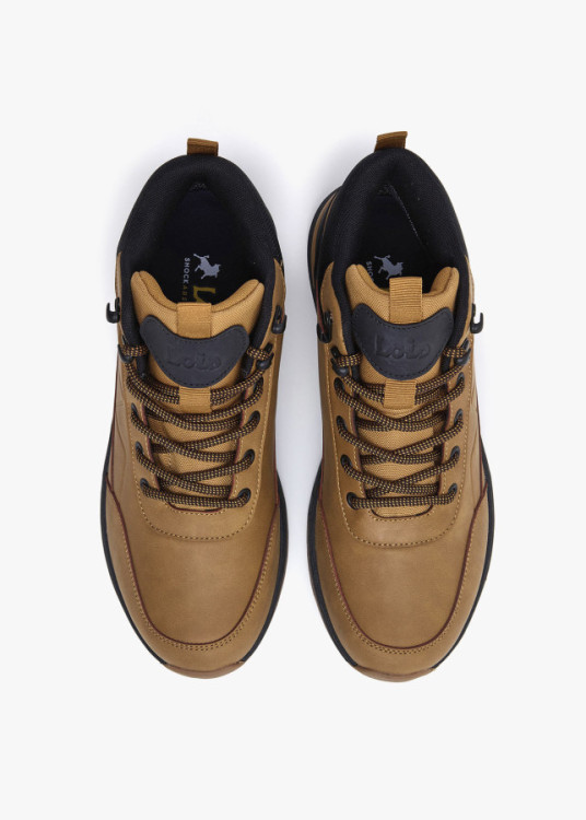 Botin Outdoor Waterproof cordoneas marrón