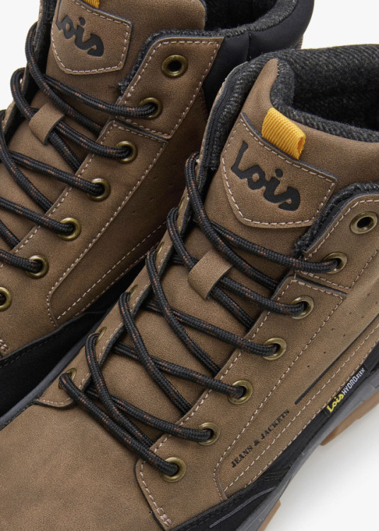 Bota Casual Water Resistant marrón