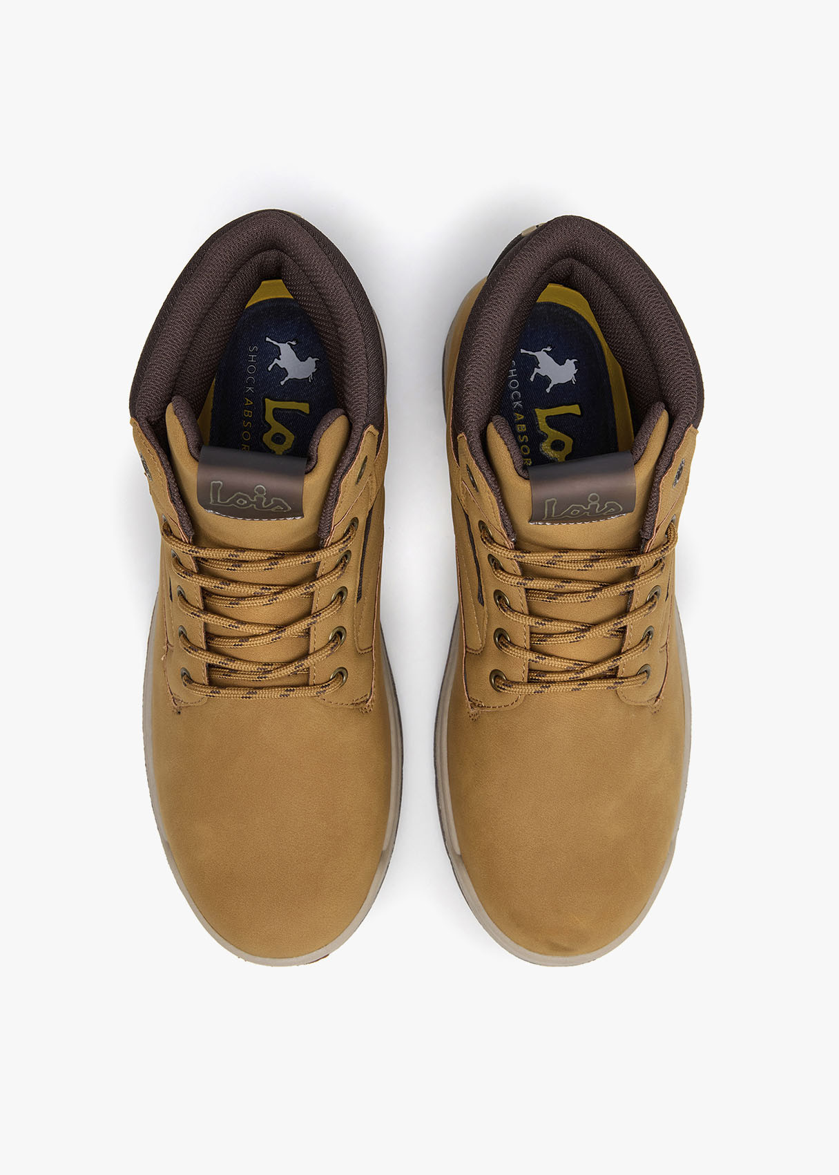 Bota Casual acolchada marrón