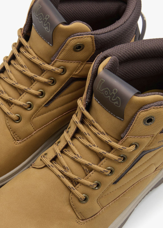 Bota Casual acolchada marrón