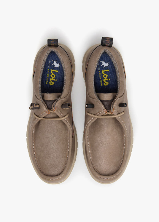 Sneaker Wallabi Casual marrón