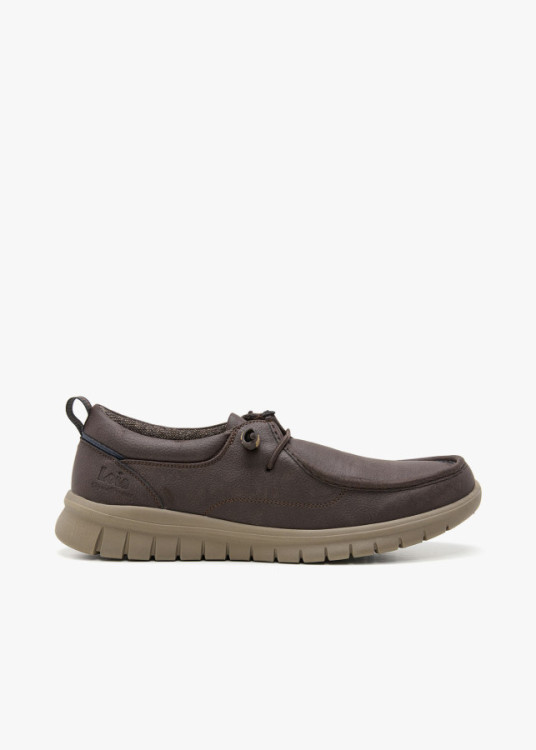 Sneaker Wallabi Casual acolchado marrón