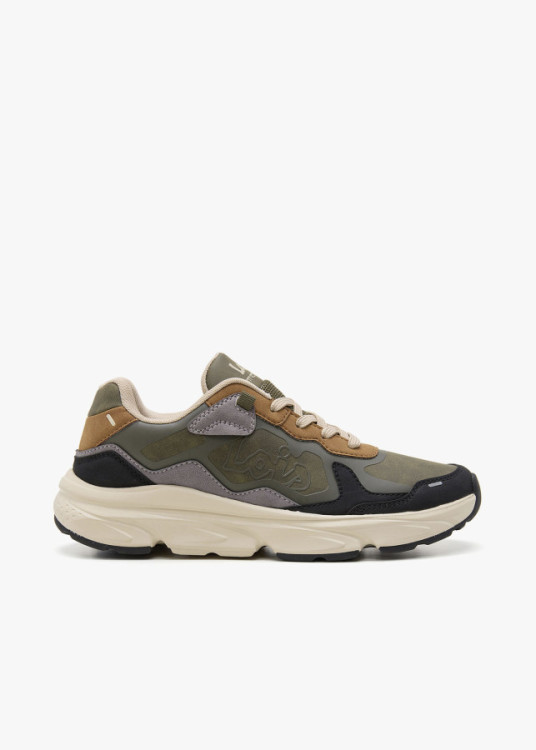 Sneakers Casual Running texturas verde