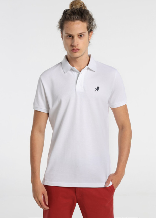 Polo Manga Corta Pique Filipo-Classic Blanco