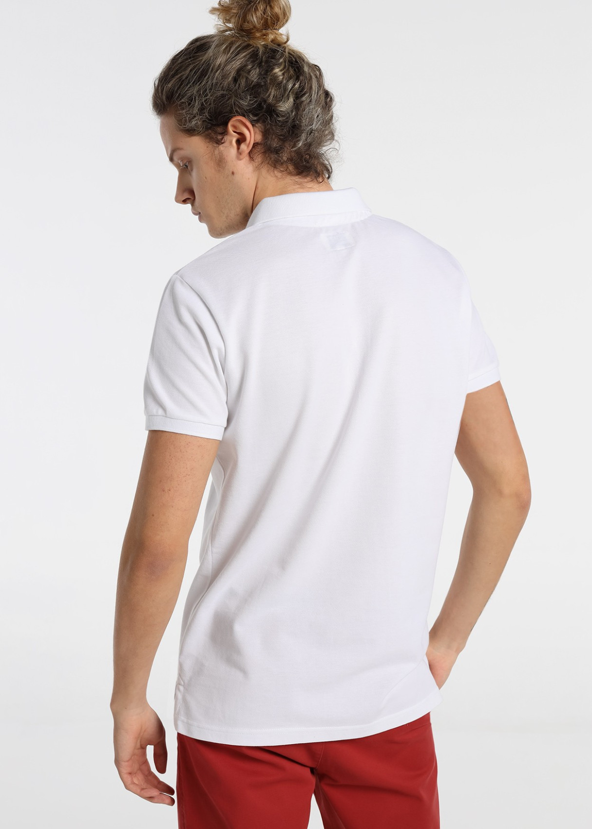 Polo Manga Corta Pique Filipo-Classic Blanco