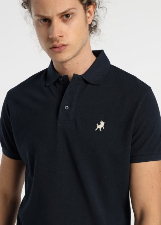 Polo Manga Corta Pique Filipo-Classic Azul