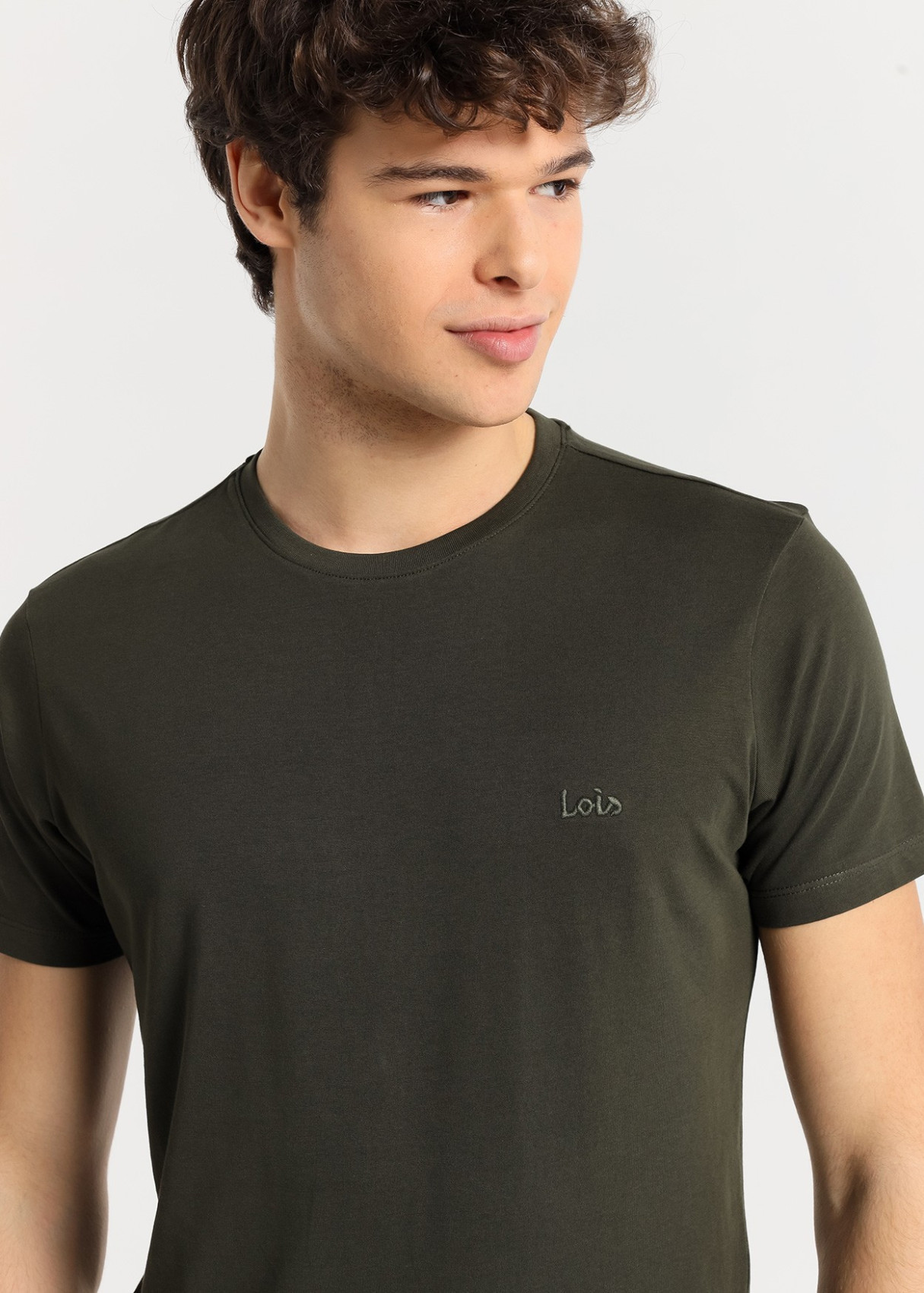 Camiseta Manga Corta básica verde