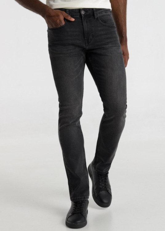 Vaqueros Slim fit tiro medio FORD GIN gris