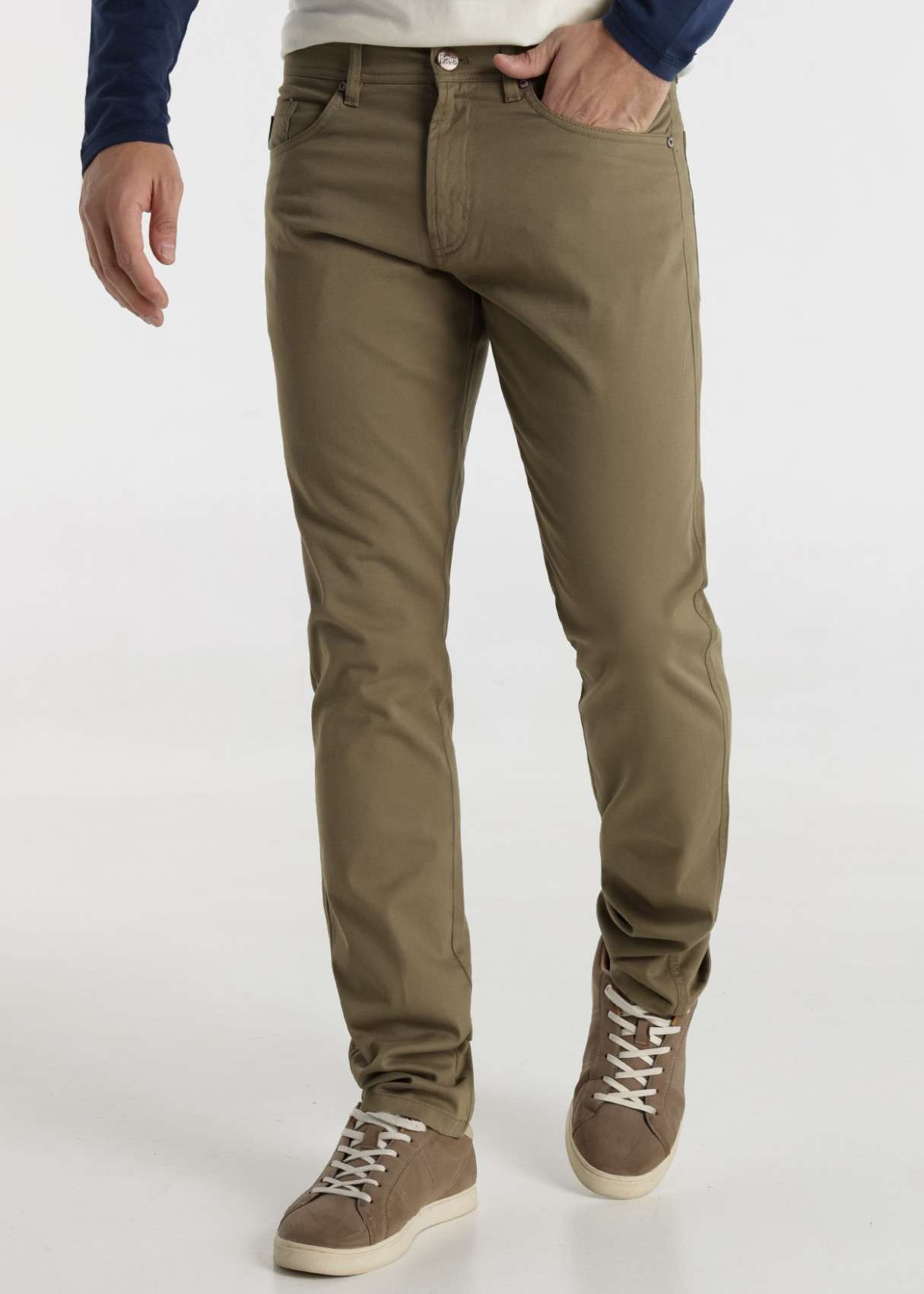 Pantalón Color Regular Fit MARVIN LOTUS Verde