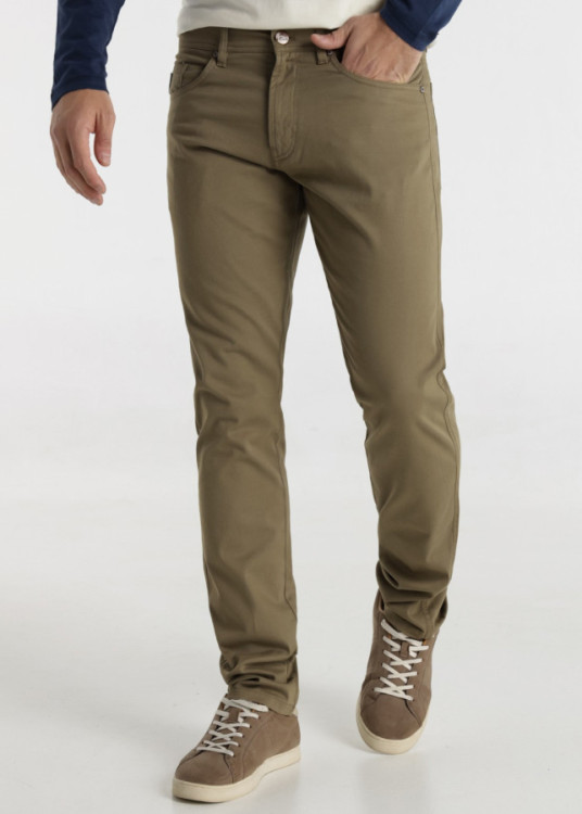 Pantalón Color Regular Fit MARVIN LOTUS Verde