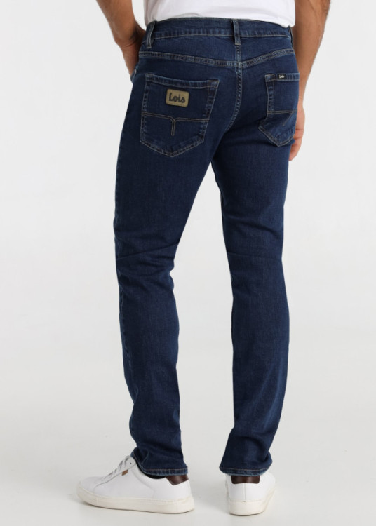 Vaqueros slim fit cintura baja Lavado Azul