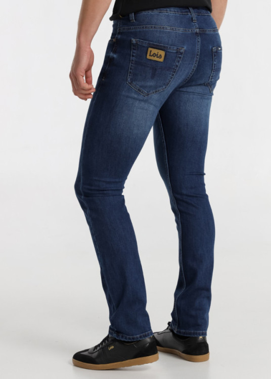 Vaqueros skinny fit cintura baja Lavado Azul