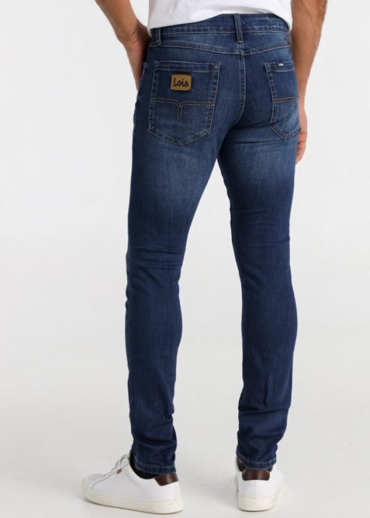Vaqueros skinny fit cintura baja Repreve Lavado Azul