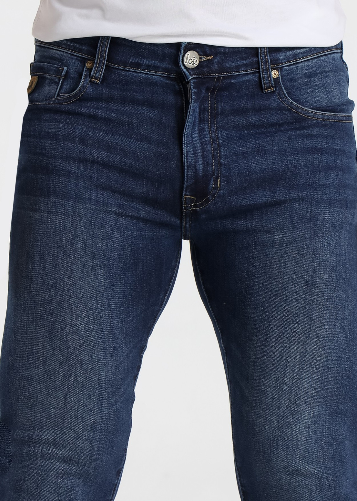 Vaqueros skinny fit cintura baja Repreve Lavado Azul