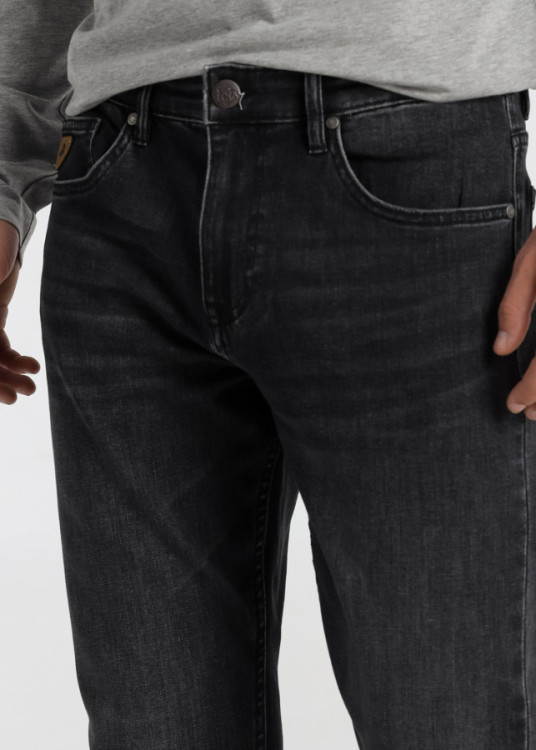 Vaqueros regular fit cintura media Lavado Gris