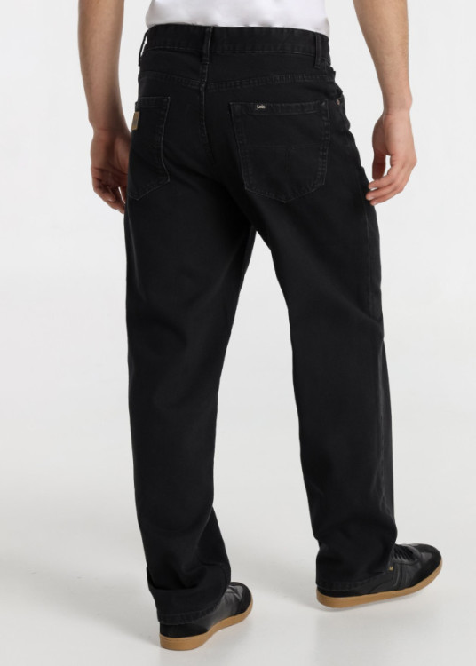 Vaqueros baggy cintura alta negro