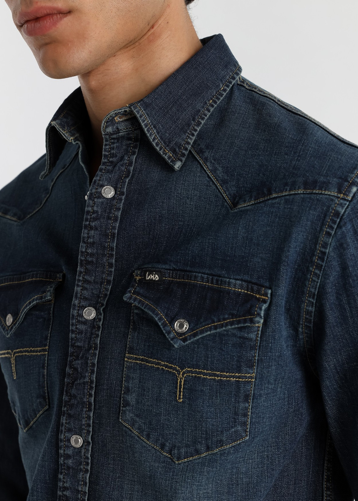 Camisa Vaquera Lavado azul