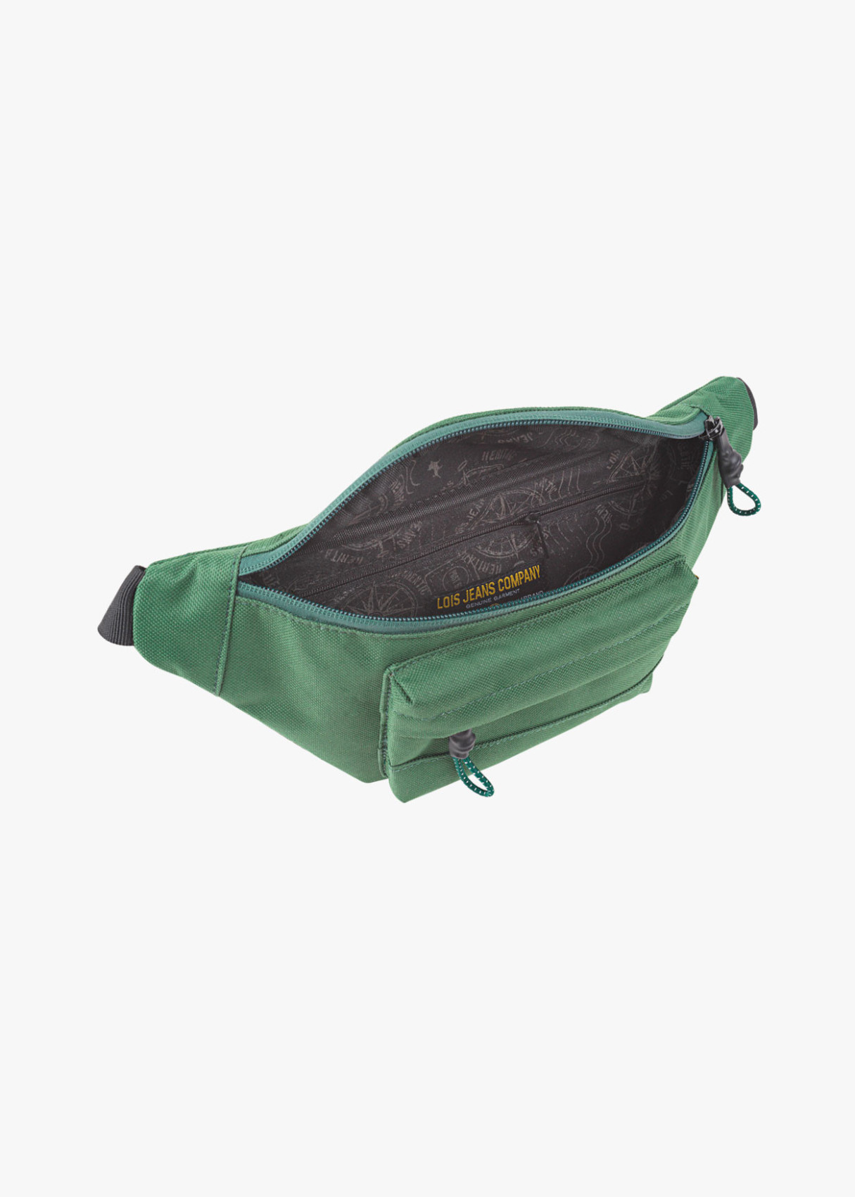 Riñonera Running Multifuncional con Cierre Cremallera Verde