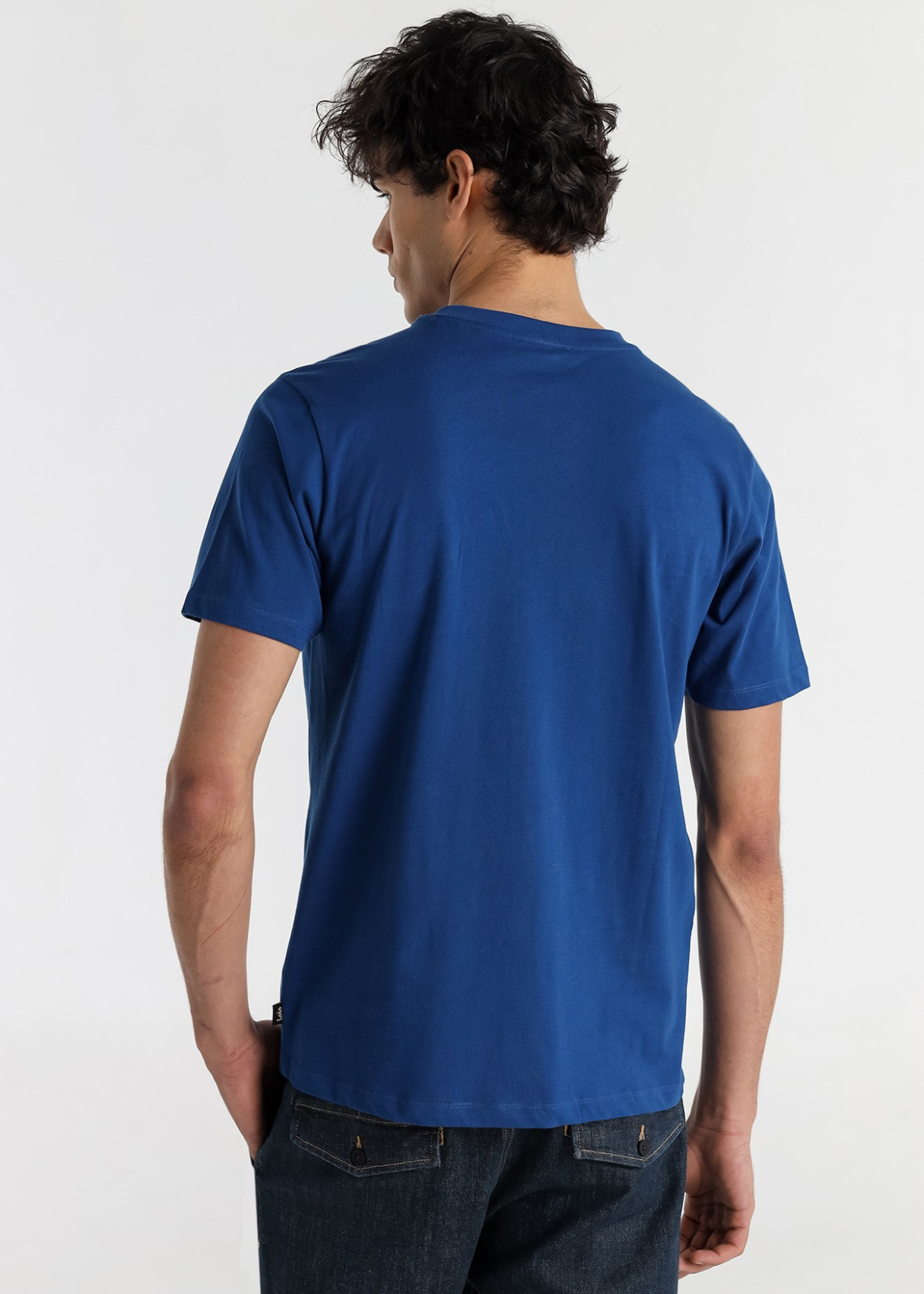 Camiseta Manga Corta gráfica azul
