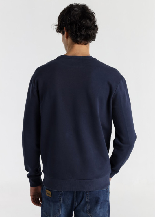 Sudadera Cuello Redondo Gráfica Legendary azul
