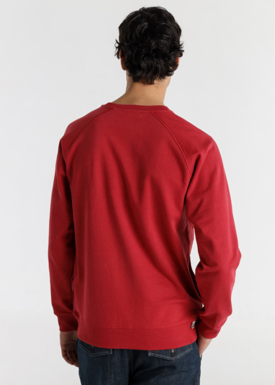 Sudadera Cuello Redondo Gráfica Genuine rojo