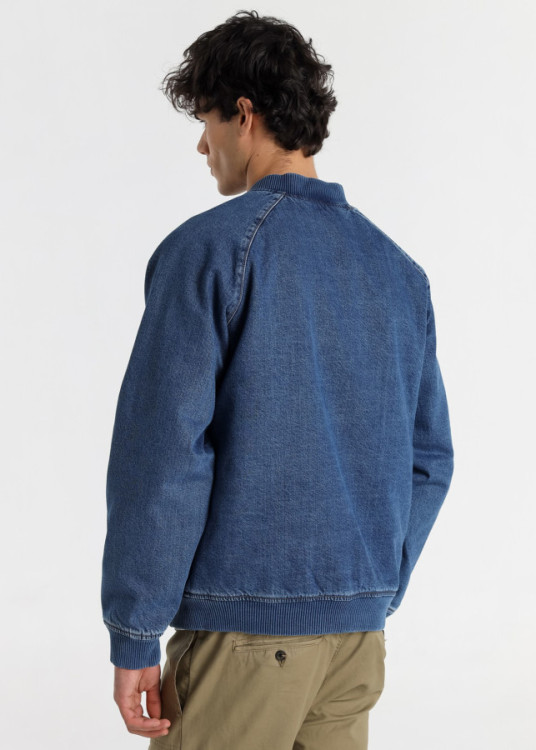 Cazadora Vaquera Lavado Stone azul