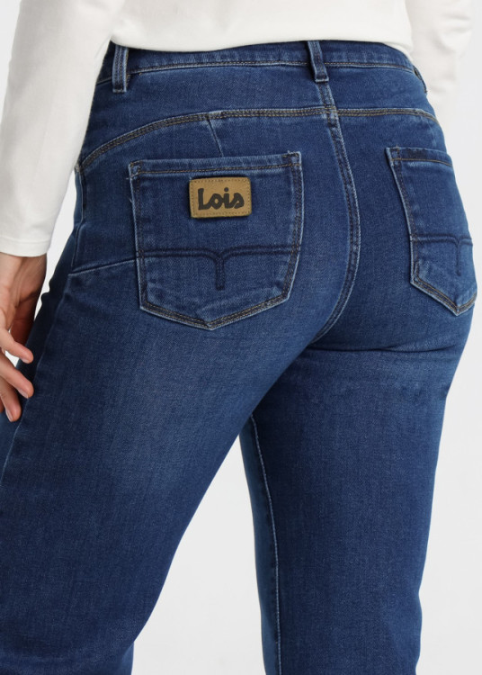 Jeans bootcut Lavado Azul oscuro
