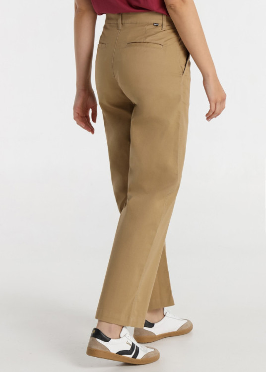 Pantalón Chino recto marrón