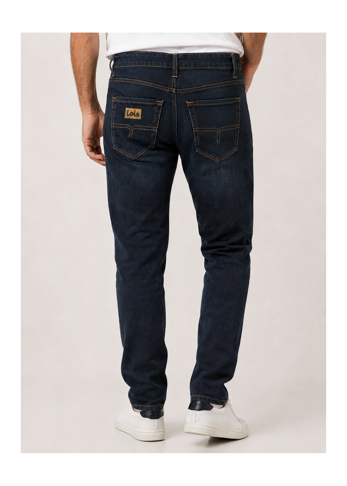Vaquero regular fit lavado Medio azul