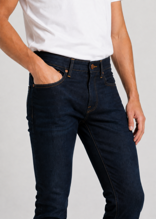 Vaquero regular fit lavado Medio azul